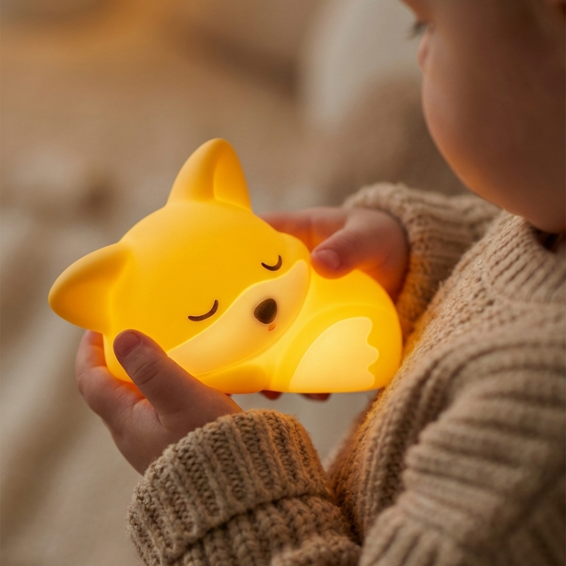 Veilleuse silicone douce et résistante KIDOLEE